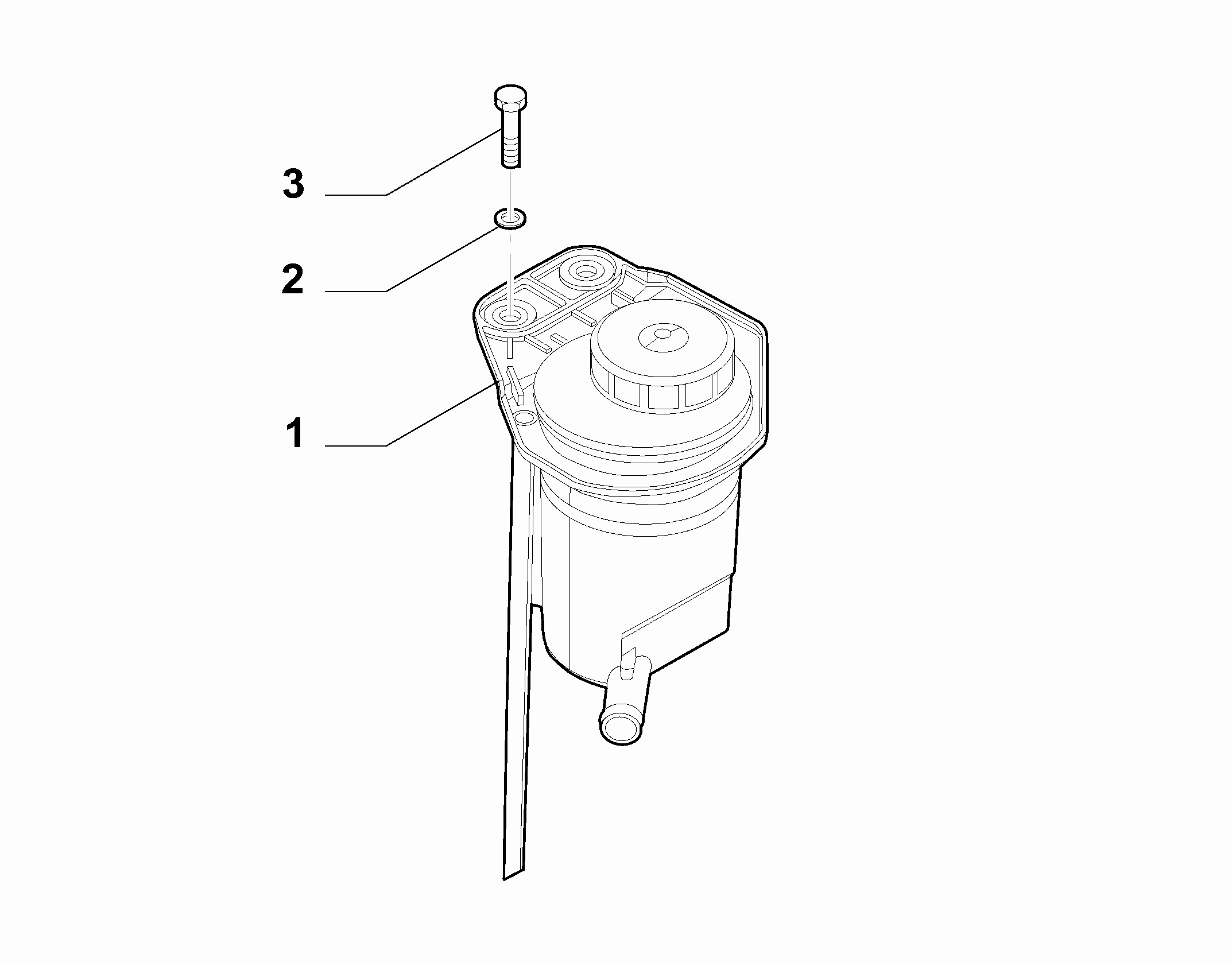 41207-010 OIL TANK HYDROGUIDE