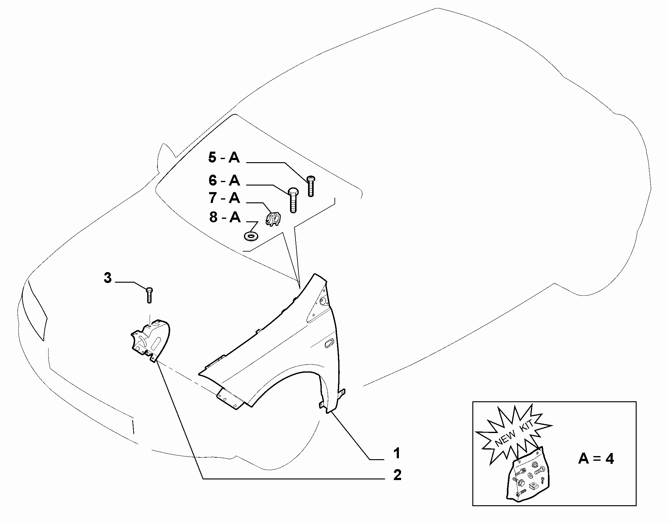 70018-010 FRONT MUDGUARD