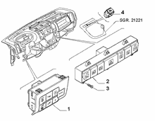 55503-020 DASHBOARD SWITCH