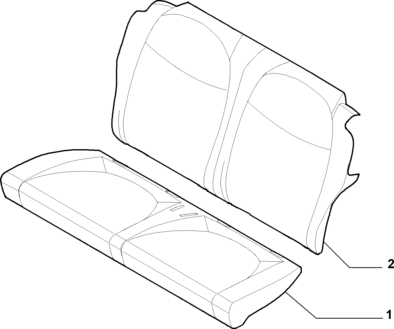 70613-010 REAR SET PADDING