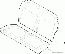 70613-010 REAR SET PADDING