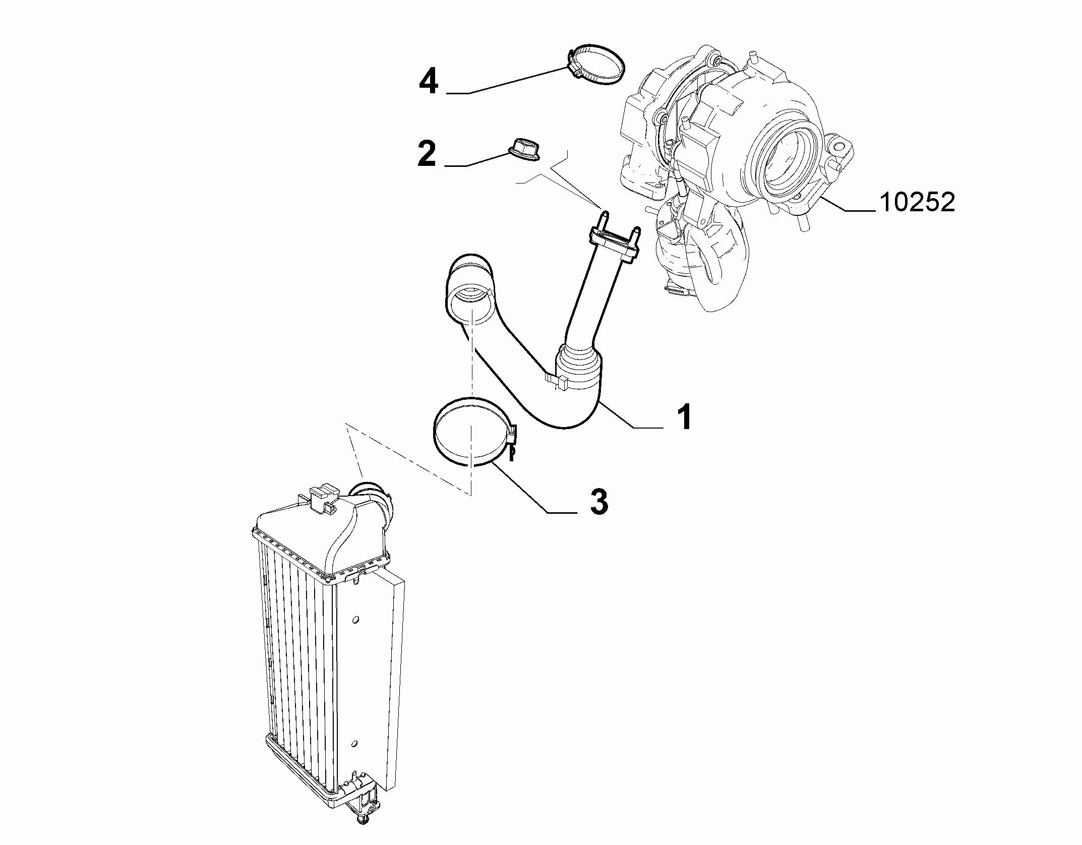 10247-030 TURBINE COOLER PIPING