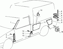 70523/00 ВНУТРЕННЯЯ ОБЛИЦОВКА 
