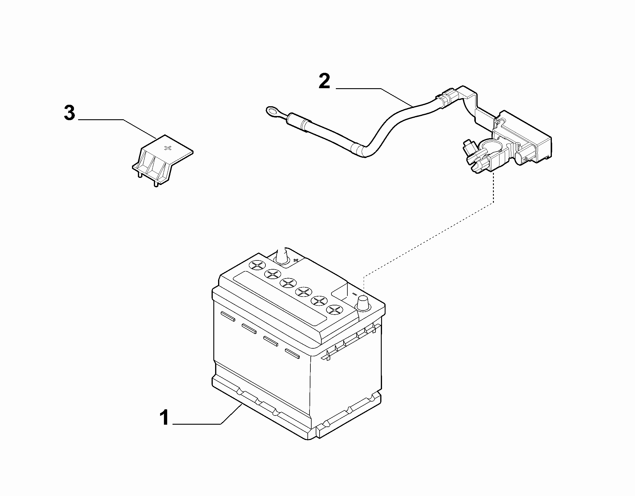55300-010 BATTERY AND CASE