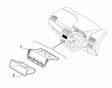 70502-020 DASHBOARD INSTRUMENT HOLDER DIALS