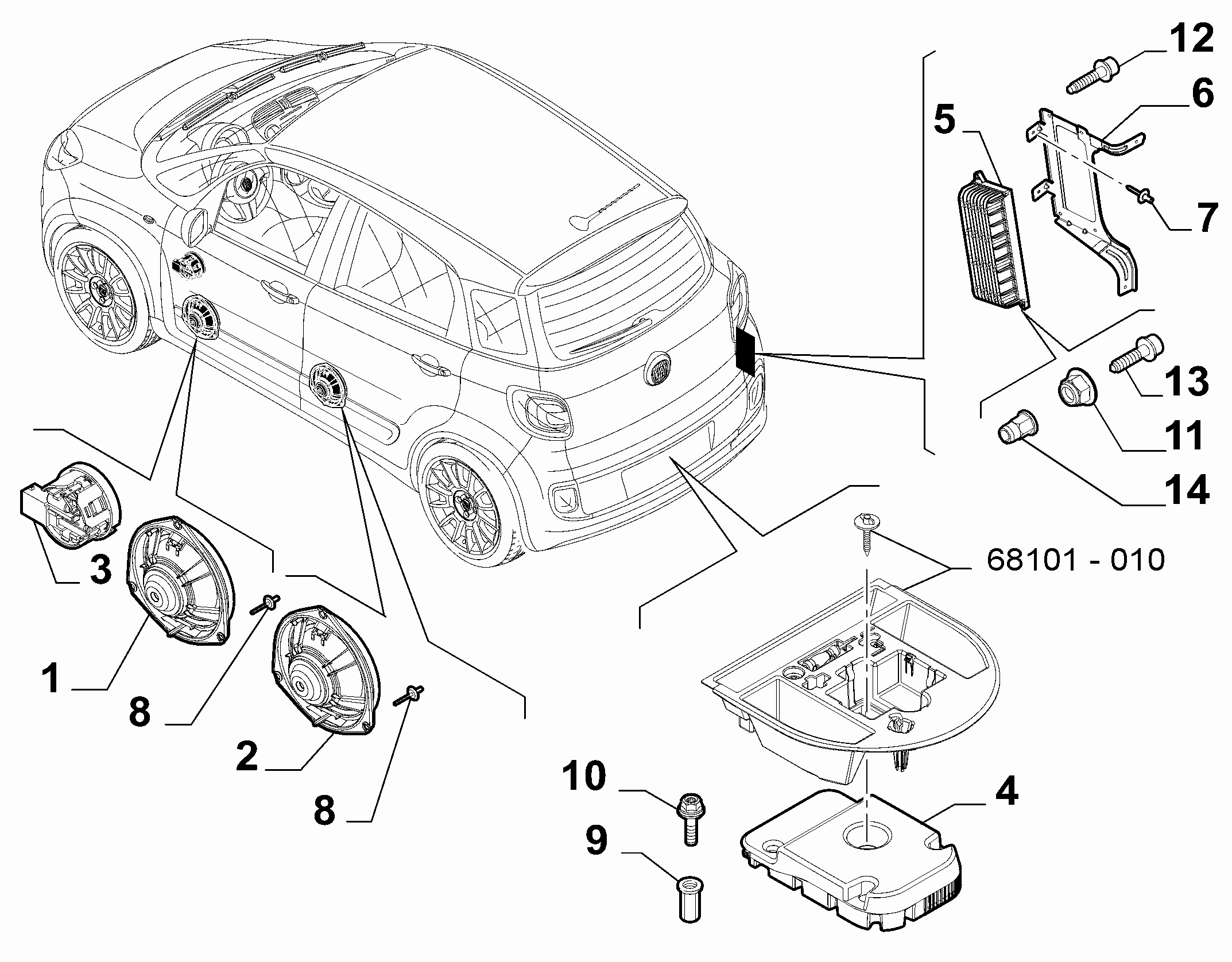 55521-020 LOUDSPEAKER
