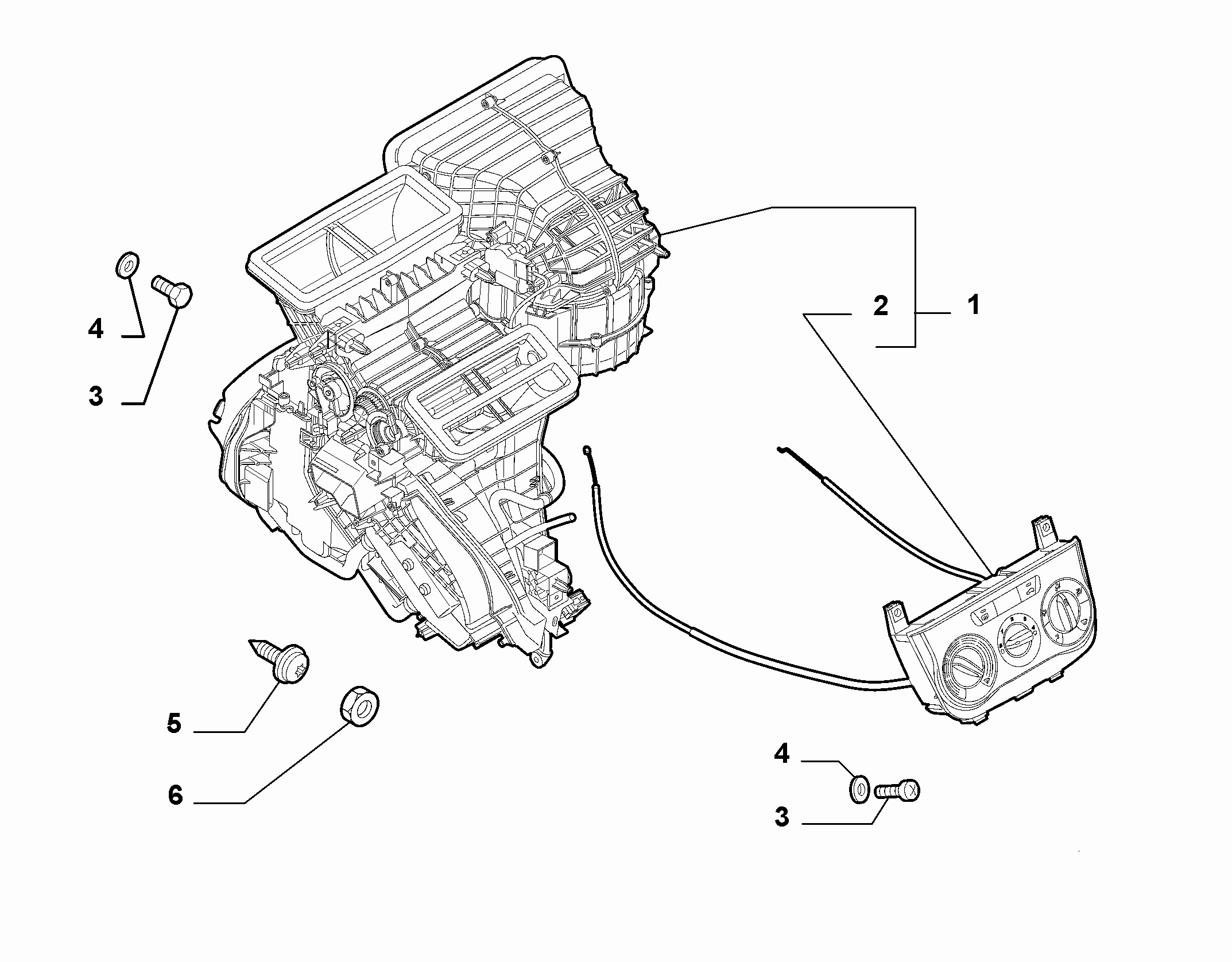 50101-010 HEATER/AIR CON