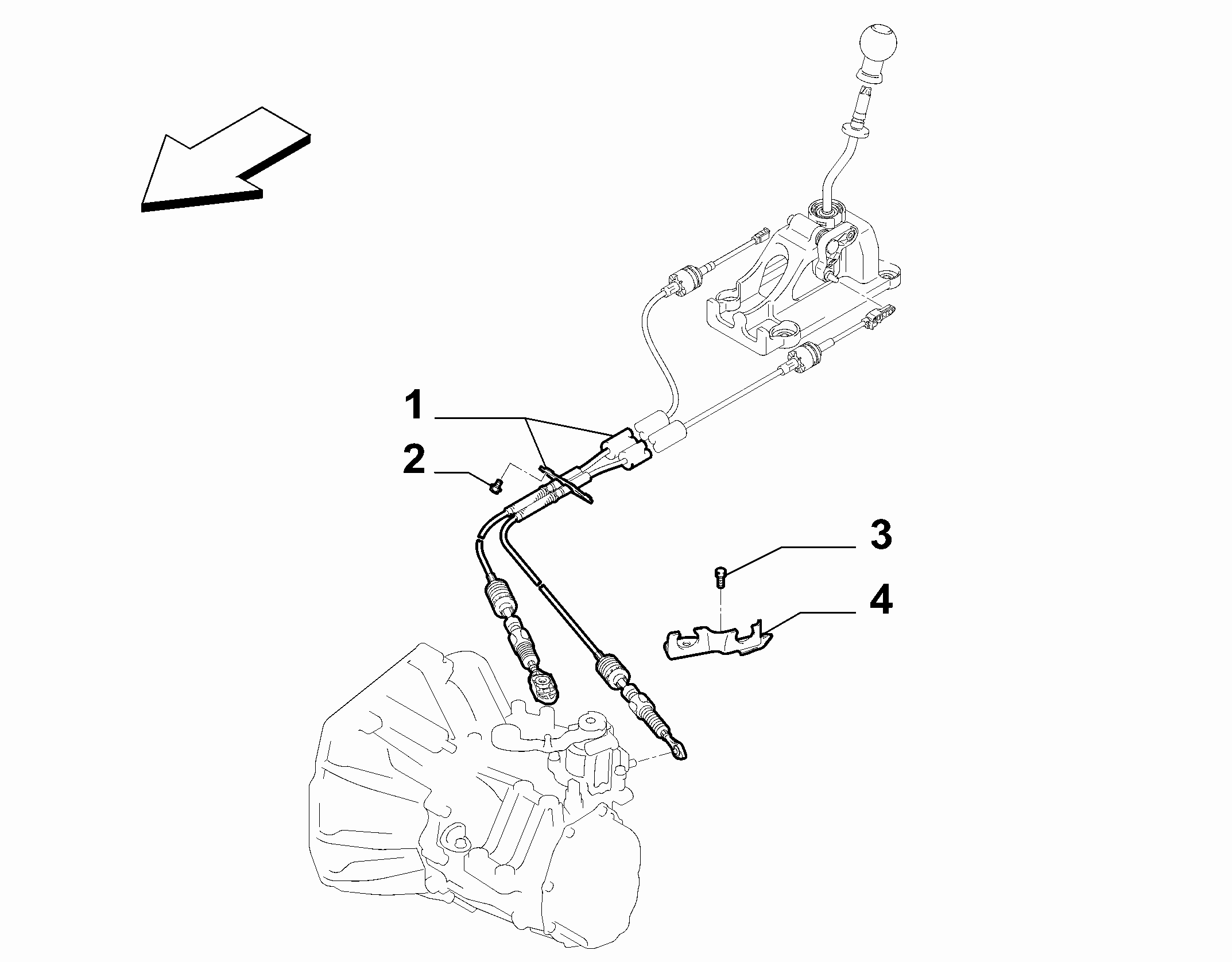 21221-020 GEAR STICK FLEX SHAFT