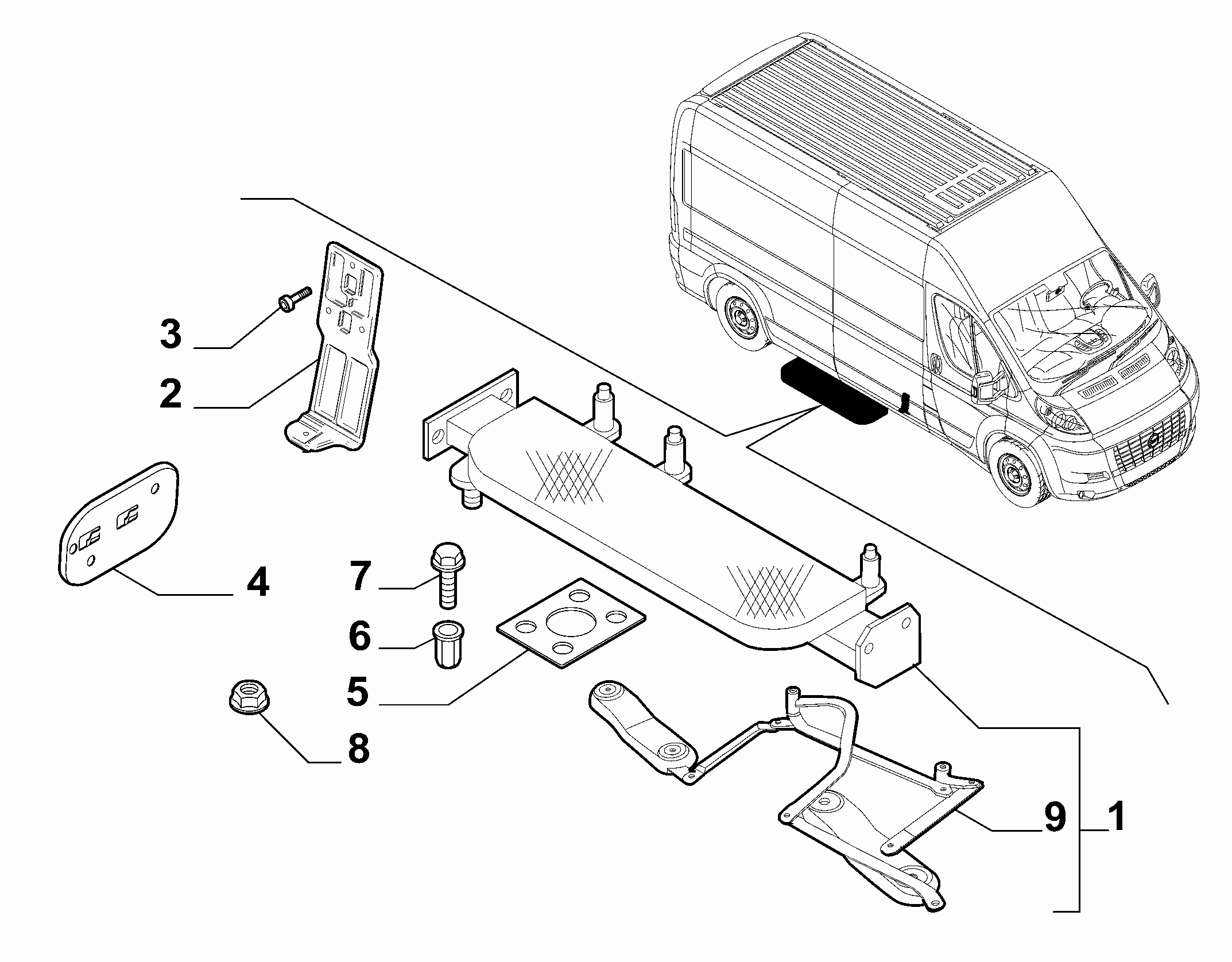 70732-040 MOVING BOARD