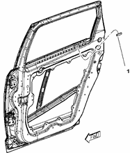 70136-015 REAR SIDE DOOR PARTS
