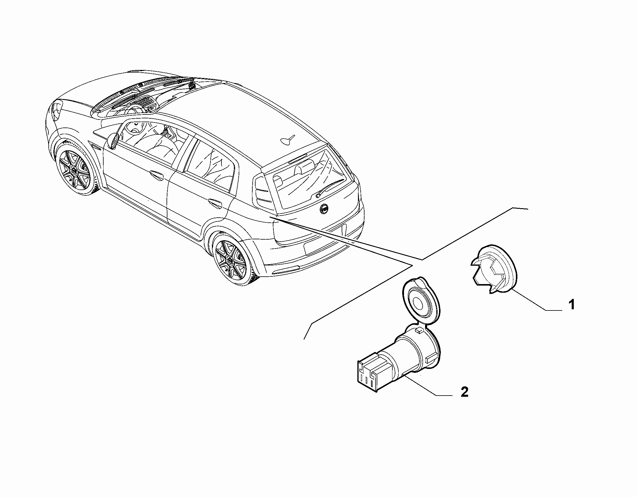 55402-030 TRUNK LIGHT
