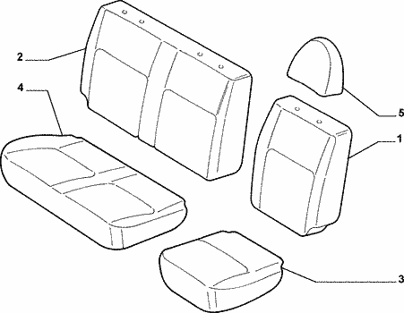 70615/02 REAR SEAT LINING