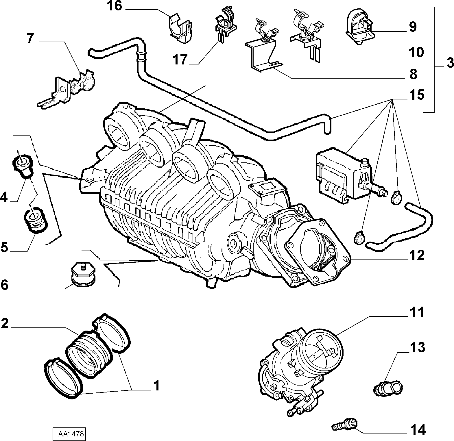60675773 AIR DUCT SYSTEM