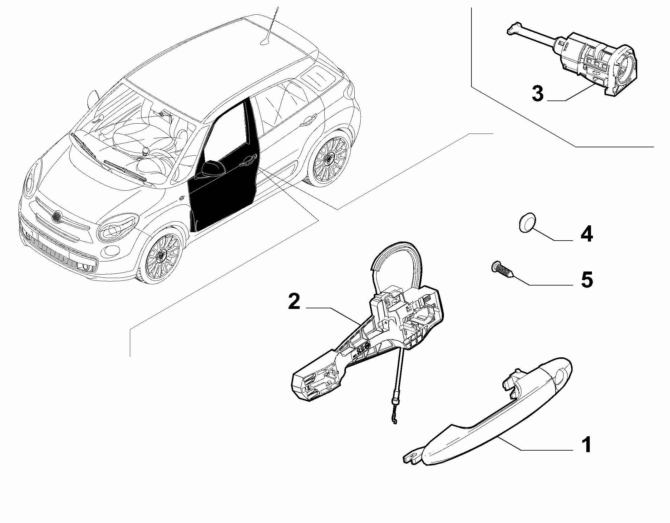 70129-060 FRONT DOOR HANDLE