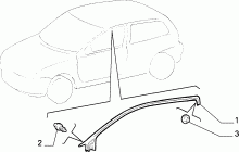 70712/00 НАРУЖНЫЕ НАКЛАДКИ И УПЛОТНИТЕЛИ