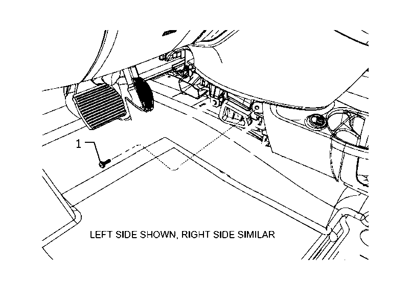 70504-010 SHAFT TUNNEL CONSOLE