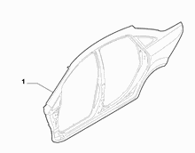 70019-010 EXTERNAL SIDE FRAME