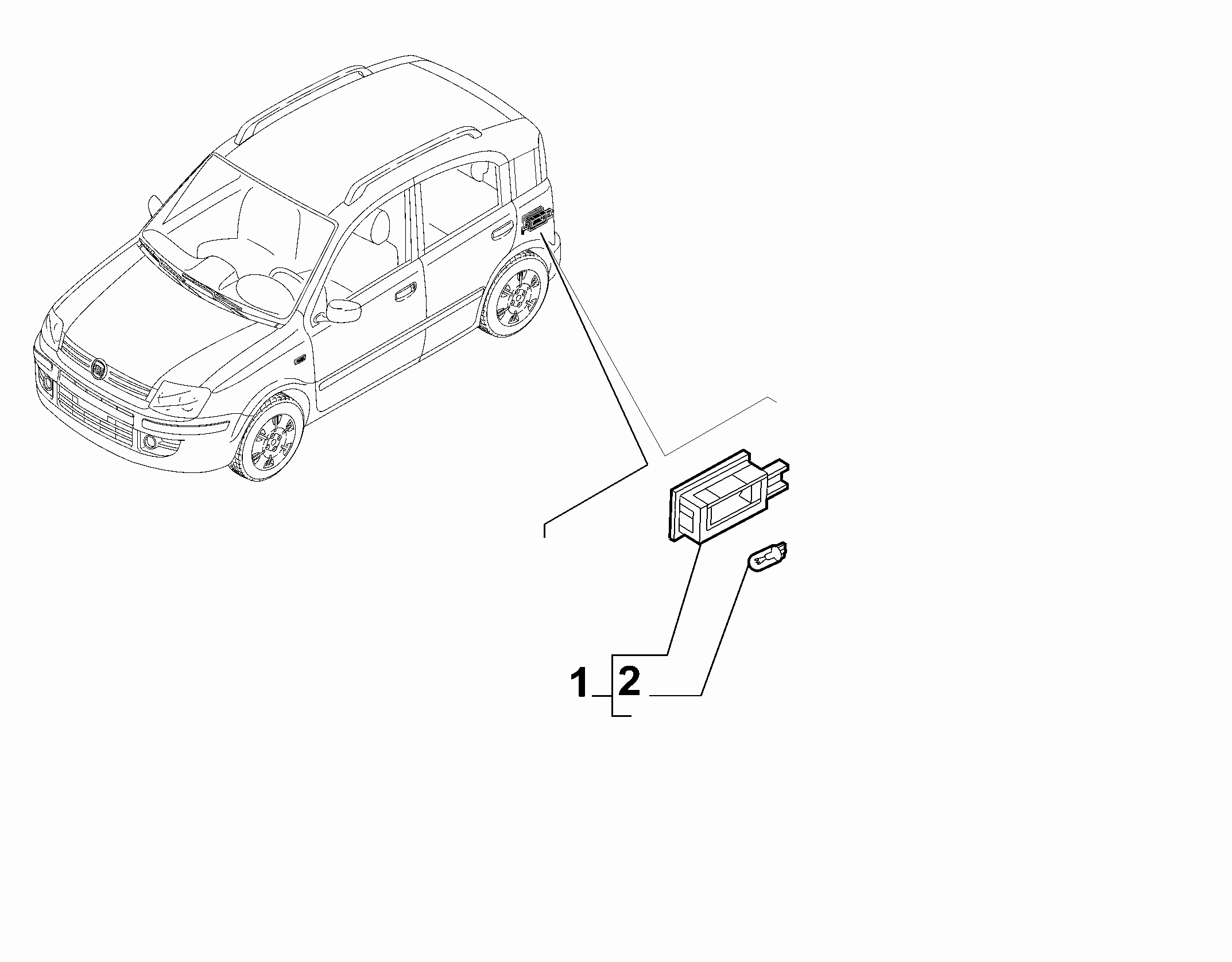 55402-030 TRUNK LIGHT