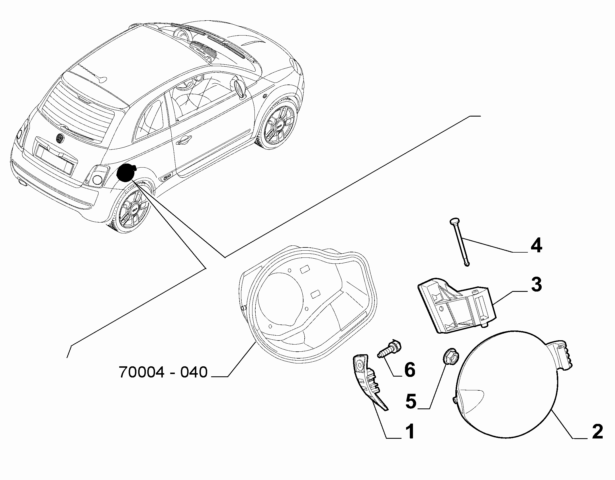 70717-030 FUEL CAP DIE