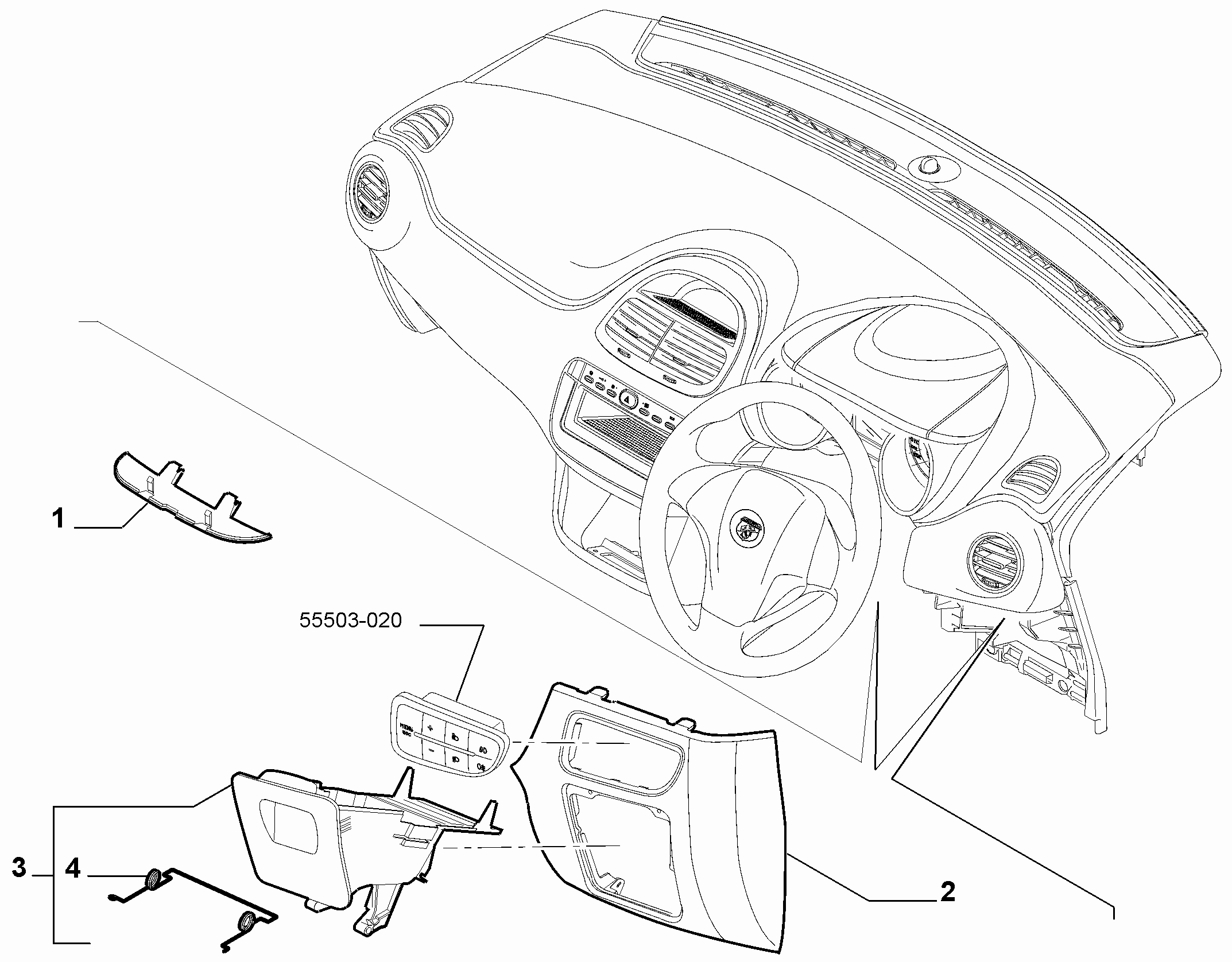 70502-050 BOOT LID COVERS