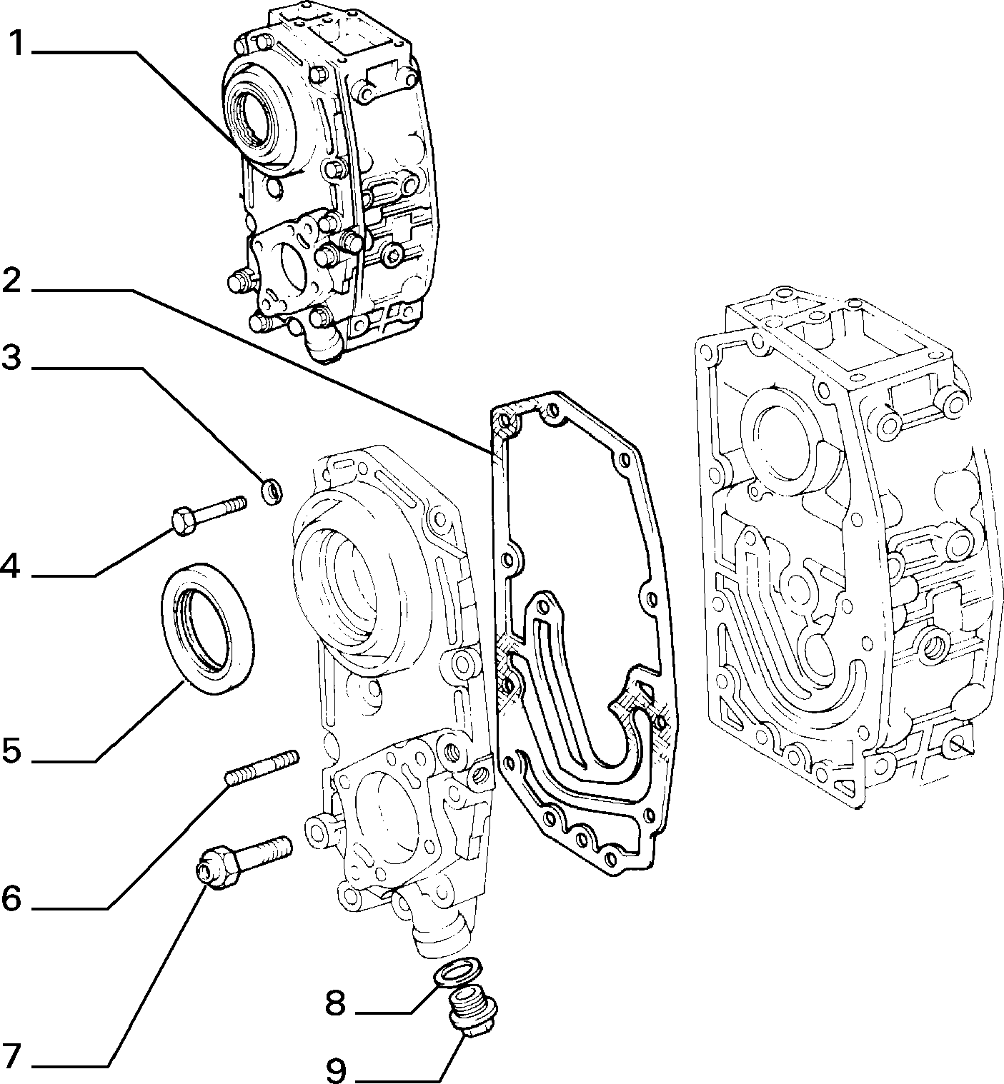 10102/00 КАРТЕР И КРЫШКИ БЛОКА ЦИЛ.