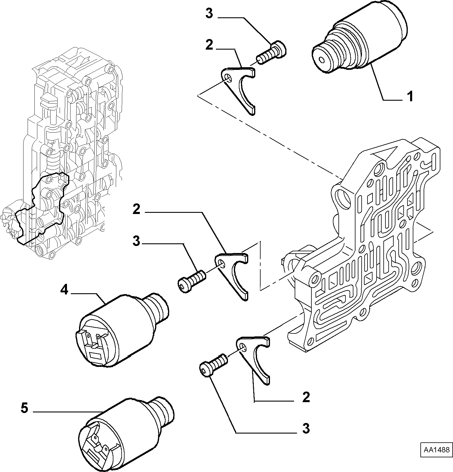 1325793080 АВТОМАТ. КОРОБКА ПЕРЕДАЧ