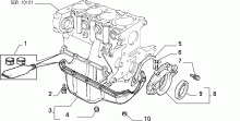 10102/00 КАРТЕР И КРЫШКИ БЛОКА ЦИЛ.