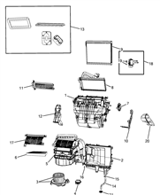 50101-010 HEATER/AIR CON