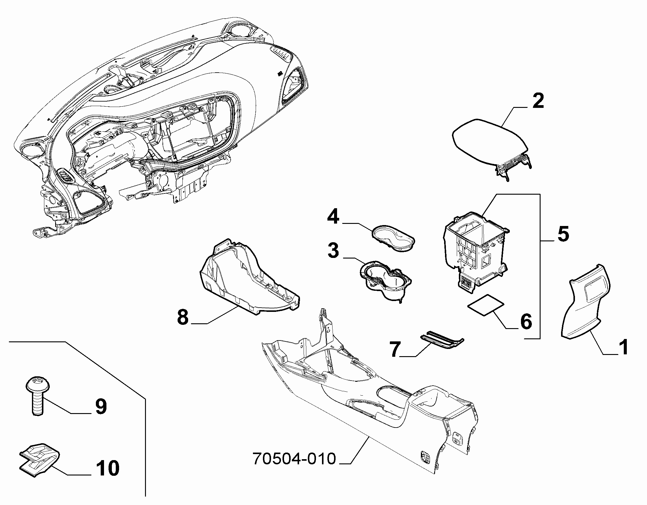 70504-020 ARM SUPPORT REST