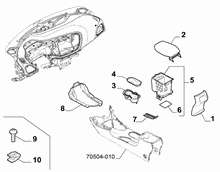 70504-020 ARM SUPPORT REST