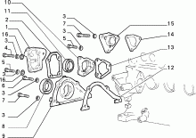 10102/00 КАРТЕР И КРЫШКИ БЛОКА ЦИЛ.