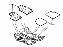 70521-010 PASSENGER SIDE MATS