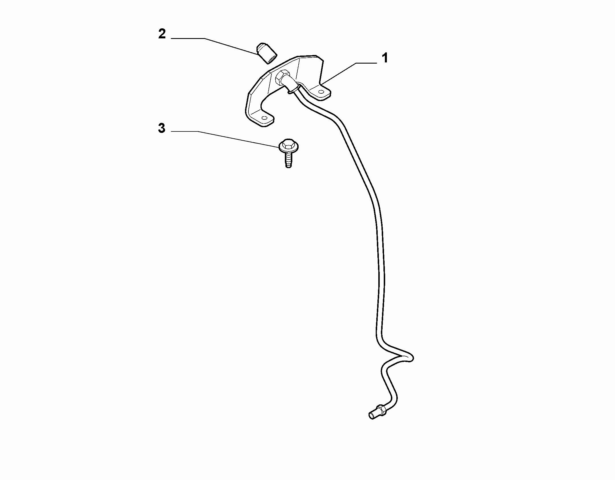 10200-021 FUEL PIPE INLET
