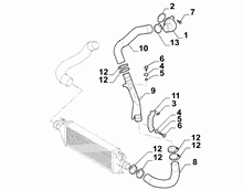 10247-020 COOLER PIPING SUCTION DUCT