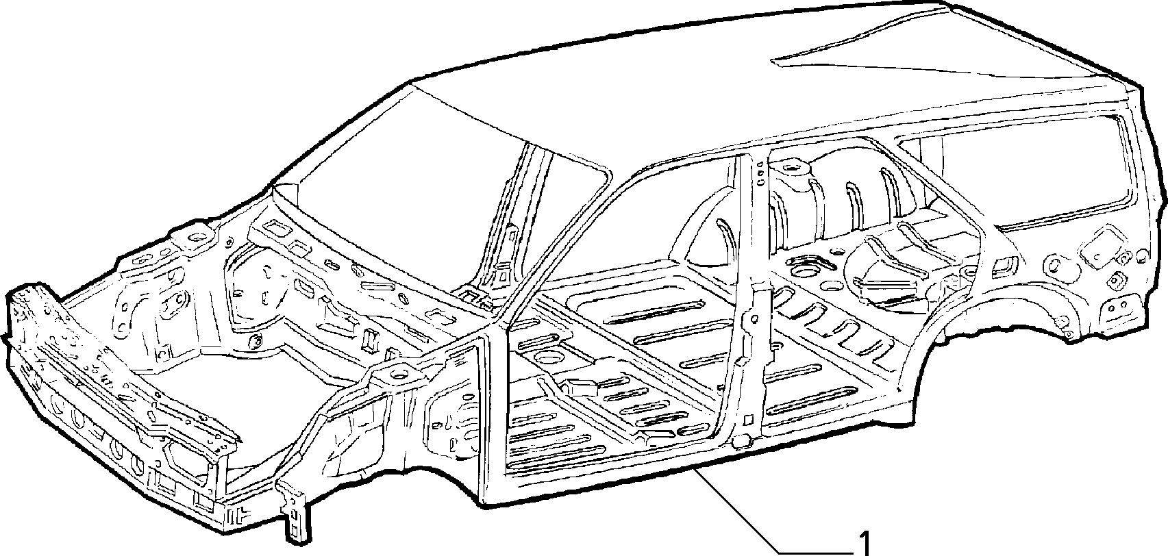 70001/01 СВАРНОЙ КУЗОВ
