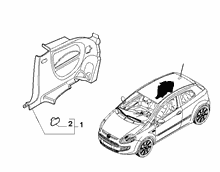 70524-010 REAR SIDE COVERING