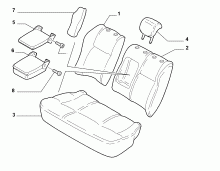 70615/01 REAR SEAT LINING
