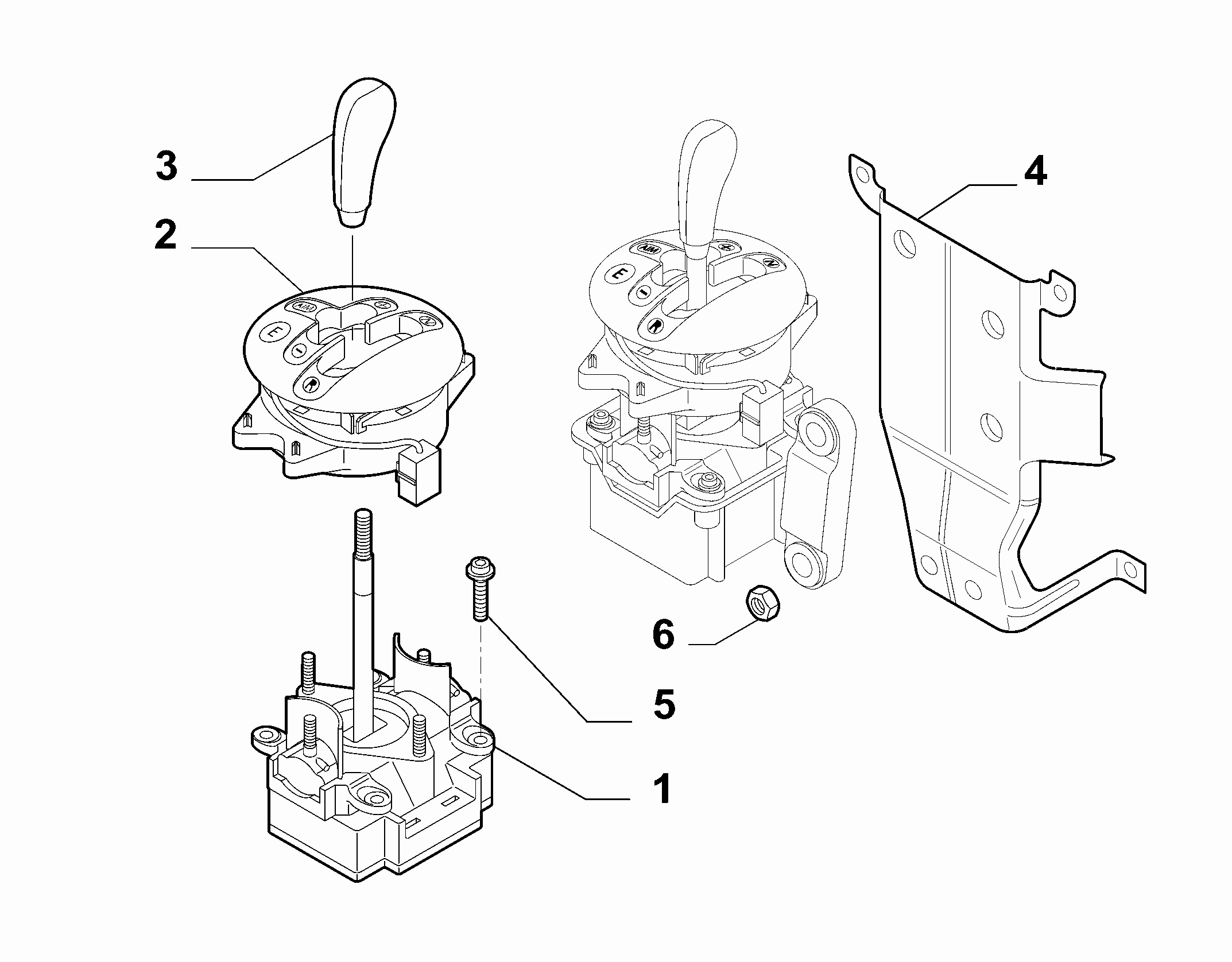 21221-010 GEAR STICK