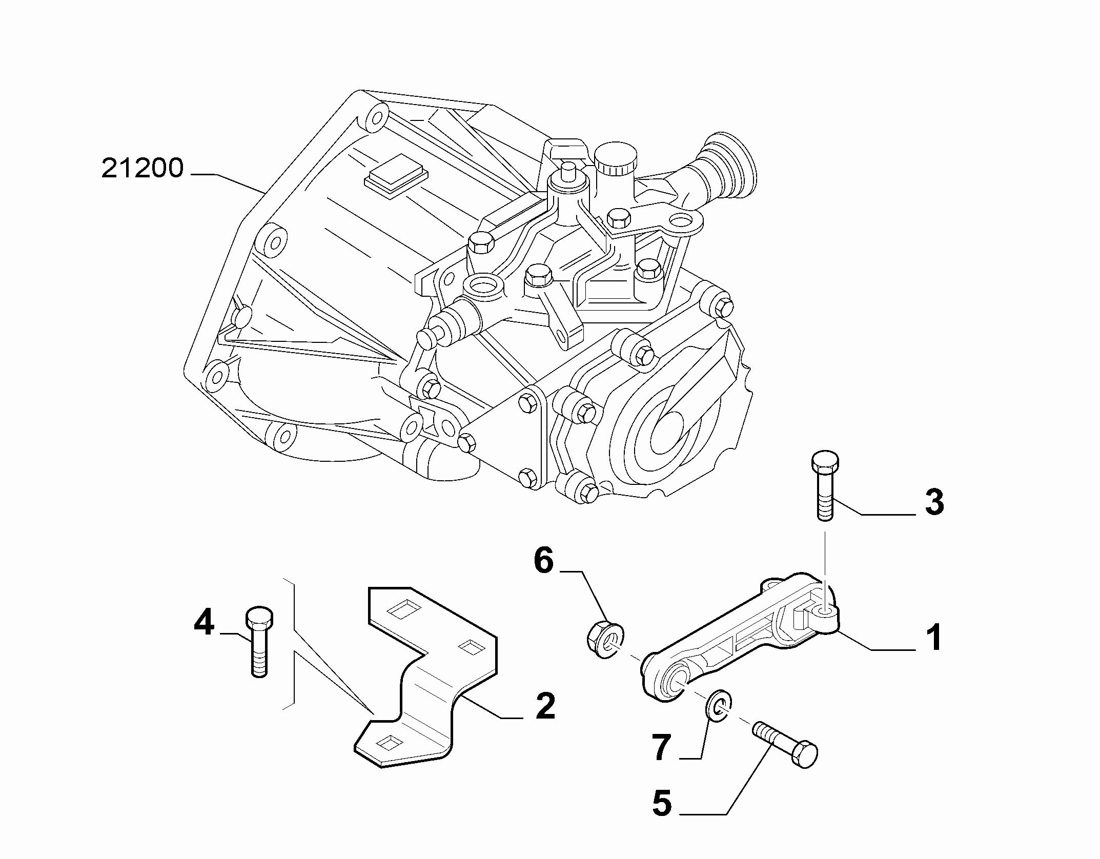 10002-030 AXLE INLET SCREW ANCHOR AND TENSION ROD SUSPENSION