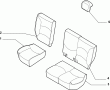 70613/09 REAR SEAT