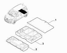 70526-030 TRUNK MATS