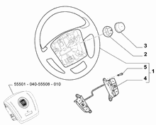 41201-010 STEERING WHEEL
