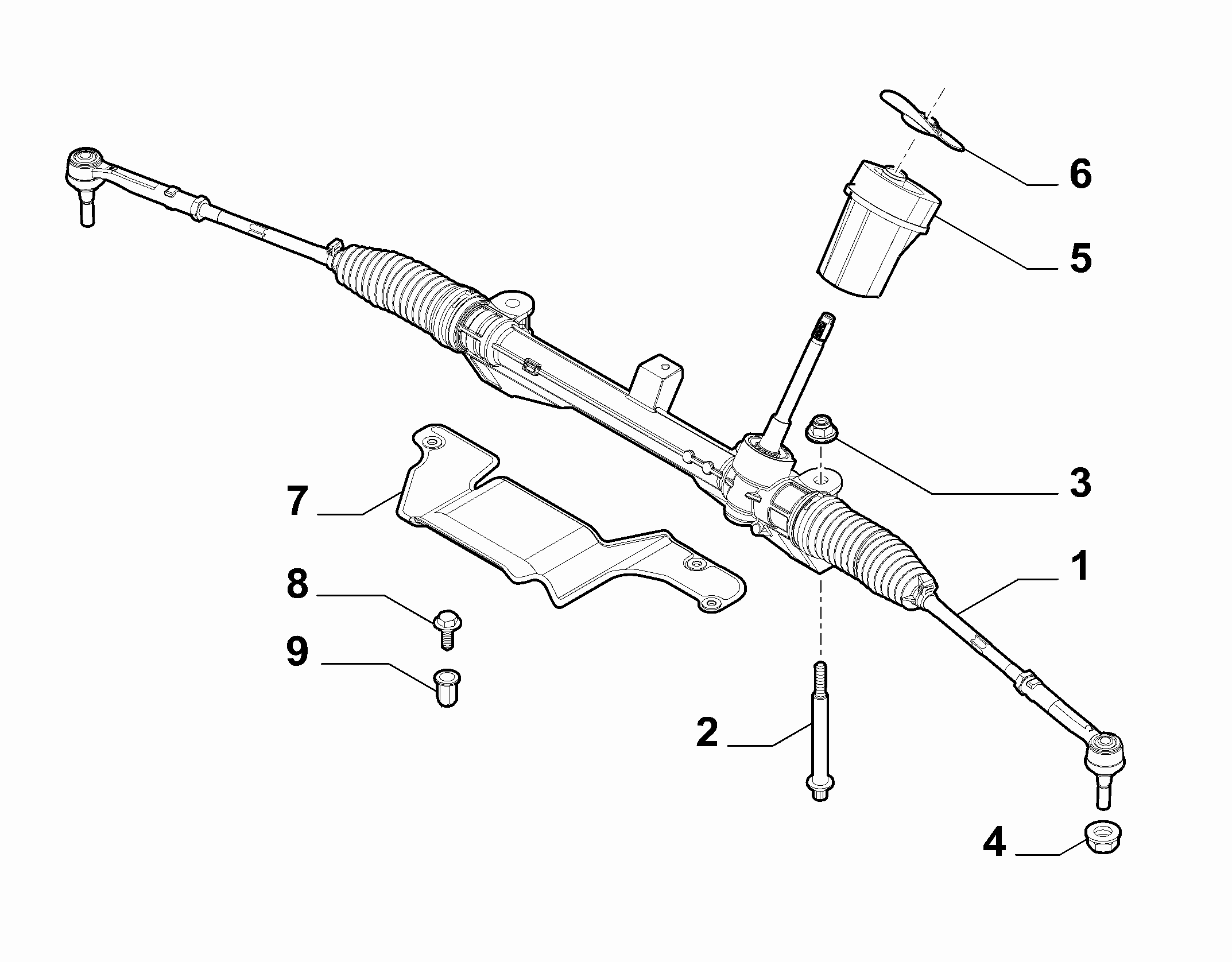 41201-030 STEERING BOX