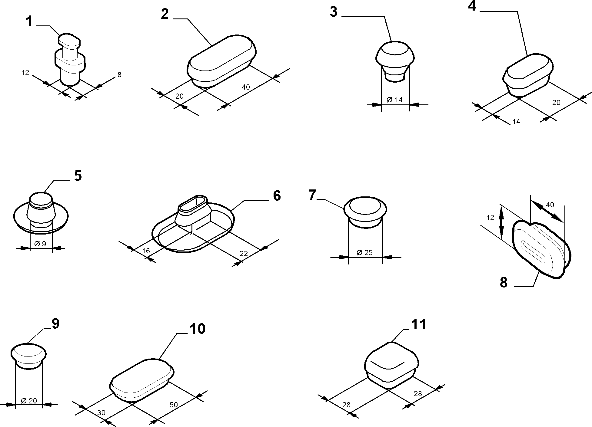 70522-030 CLAMPS