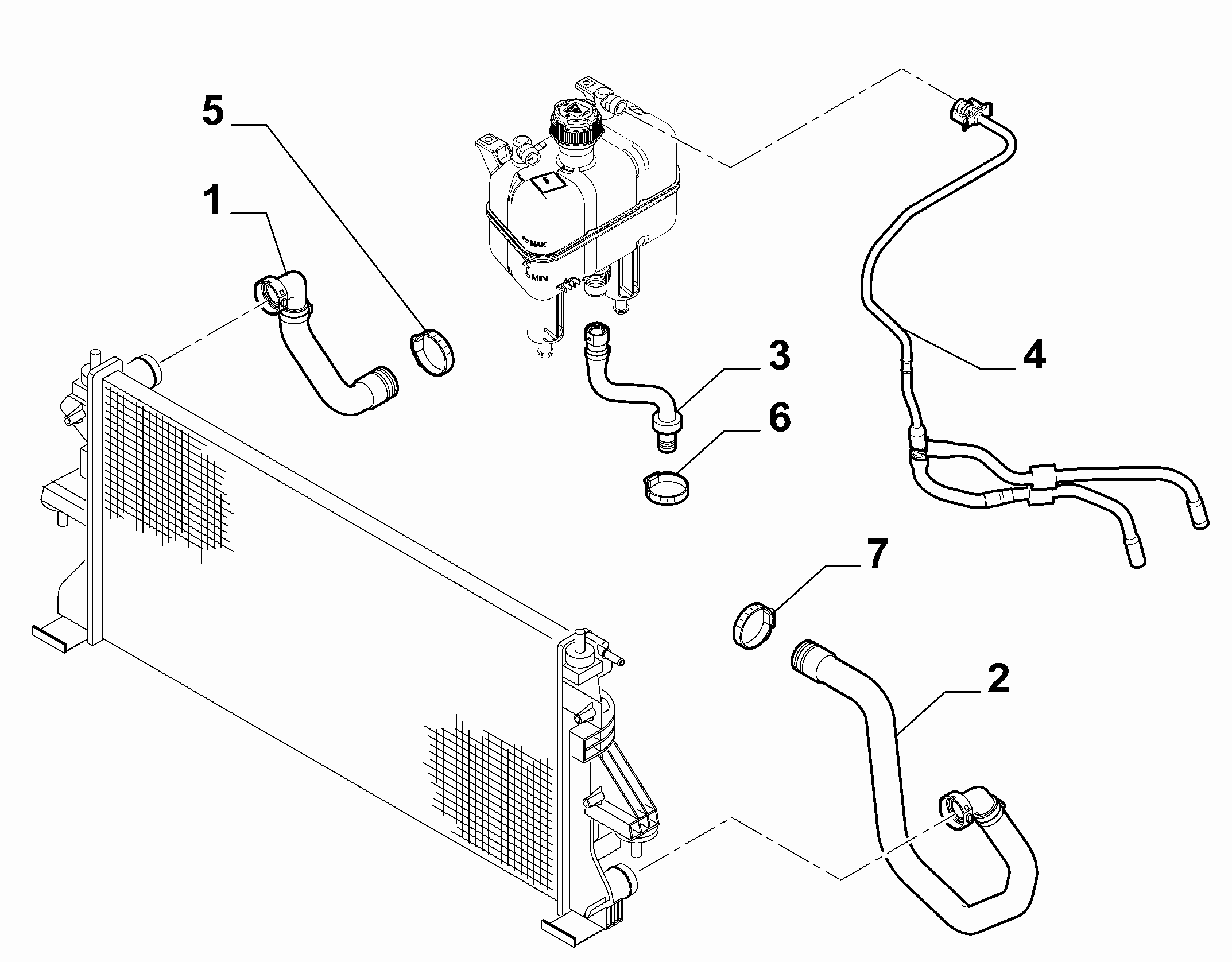 10401-030 RADIATOR PIPING