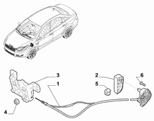 70101-020 TRUNK SPACE COVER ACCESSORY