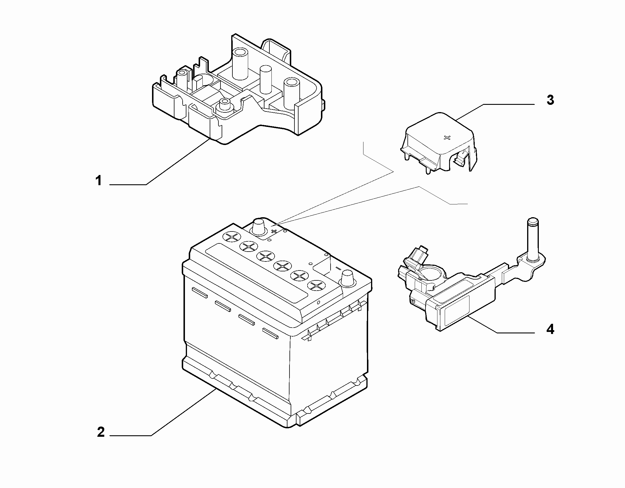 55300-010 BATTERY AND CASE