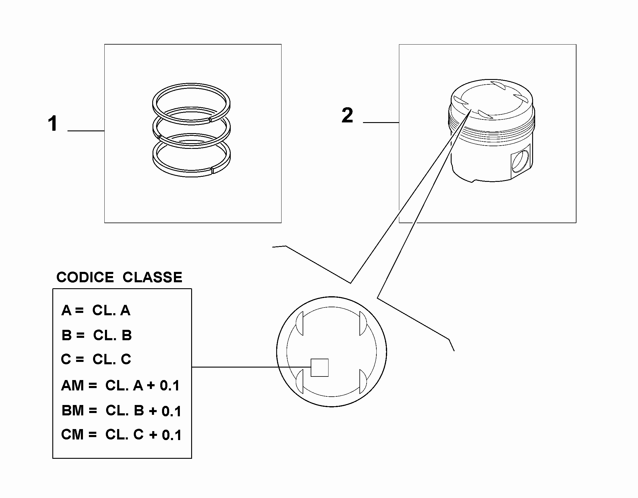 10105-020 PISTONS AND RINGS 