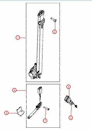 70527-010 FRONT SEAT BELTS