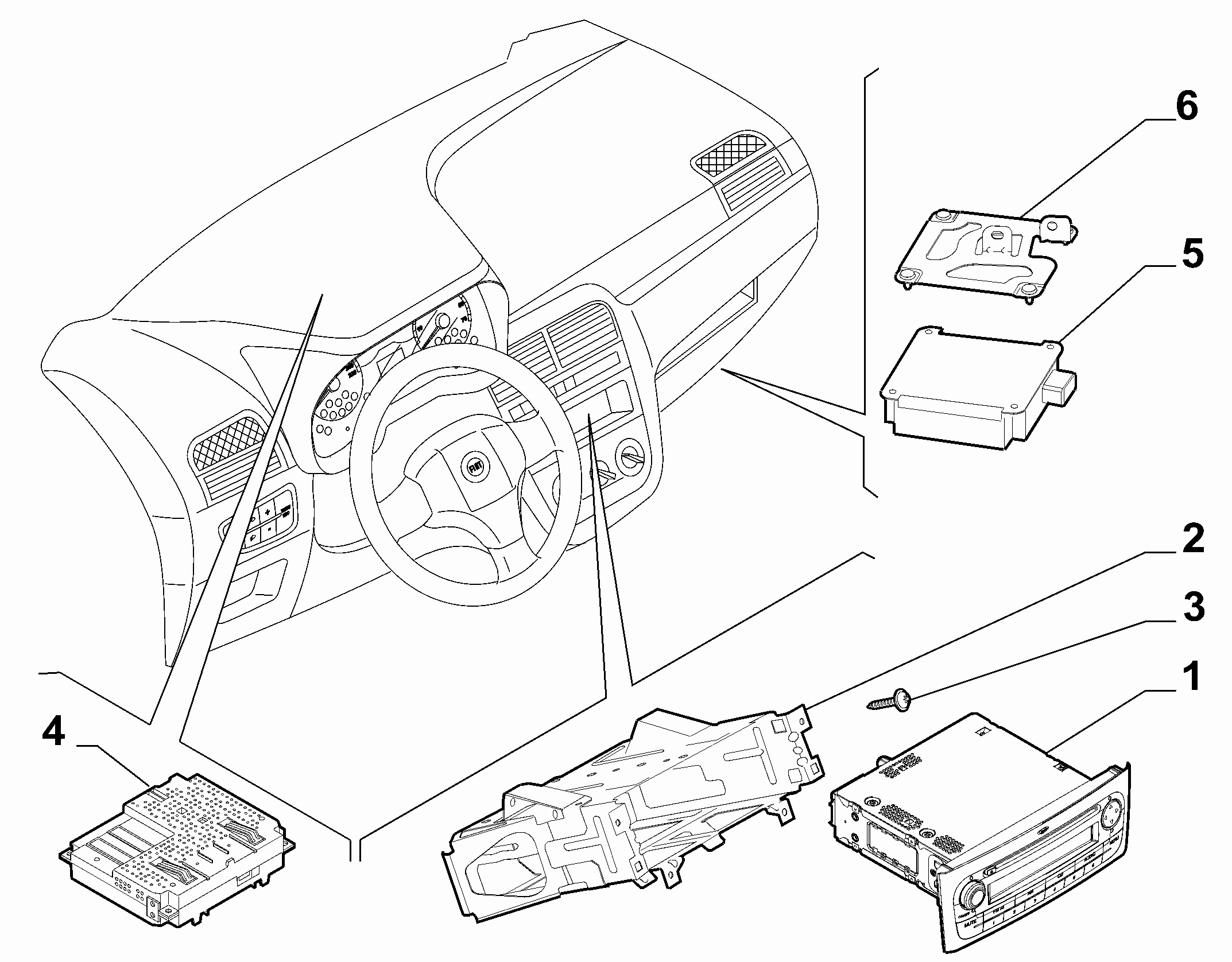 55521-010 RADIO AND AUTOMATED INFO DEVICE 